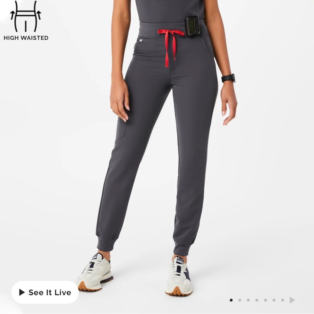 Figs high rise Zamora size xxl in charcoal